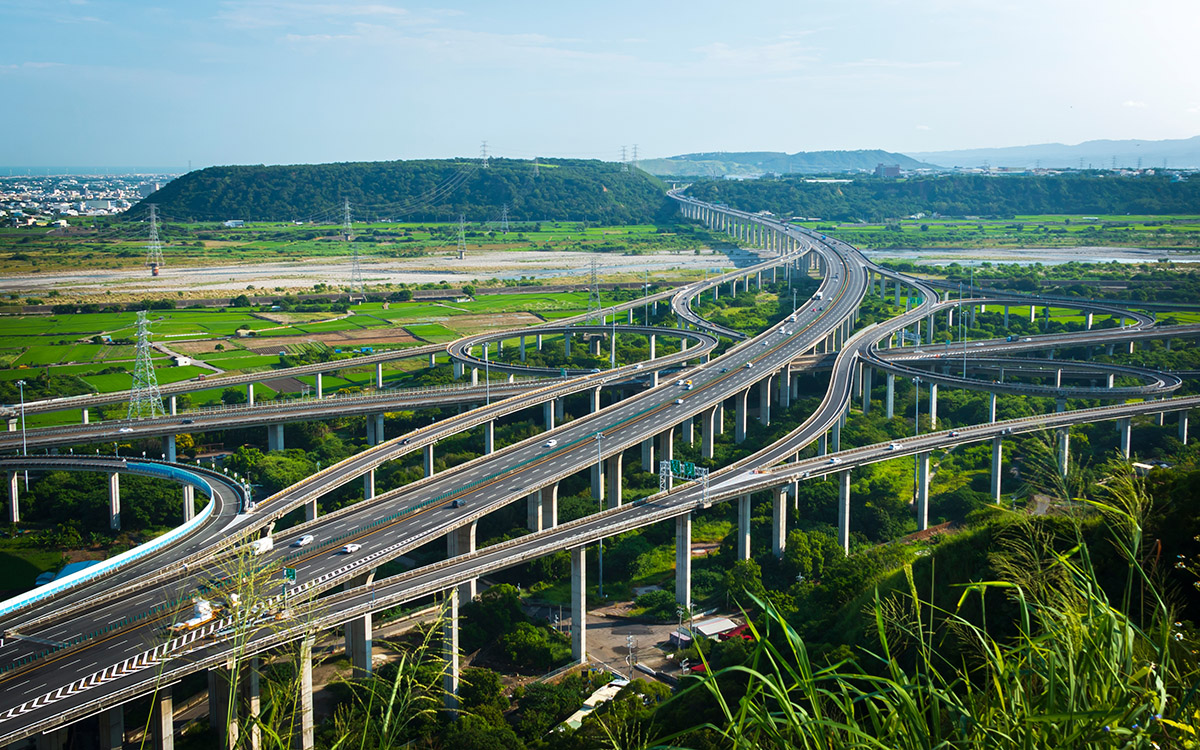Free way of Taichung city in Taiwan; Shutterstock ID 2322400997; other: -; purchase_order: -; client: -; job: -